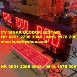 Display Sistem Antrian Drive Thru McDonald